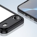 Etui case pokrowiec na iPhone 17 Air Outer Space - czarne przezroczyste