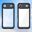 Etui case pokrowiec na iPhone 17 Air Outer Space - czarne przezroczyste