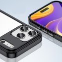 Etui case pokrowiec na iPhone 17 Pro Outer Space - czarne przezroczyste
