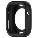 Etui na Apple Watch Series 4/5/6/SE 44 mm Silicone Watch Case - czarne