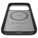 Etui ochronne case na iPhone 17 Pro Max Enzo Aramid T MagSafe - czarno-srebrne