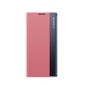 Etui pokrowiec na Samsung Galaxy S25 Edge z klapką podstawką New Sleep Case - różowe