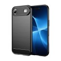 Etui pokrowiec plecki na iPhone 17 Air Carbon Case - czarne