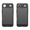 Etui pokrowiec plecki na iPhone 17 Air Carbon Case - czarne