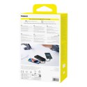 Powerbank 10000mAh 22.5W z wyświetlaczem kablami USB-C iPhone Lightning Lipow - czarny