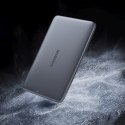Powerbank ultra cienki 5000mAh 20W MagSafe z kablem USB-C 60W 30cm - szary