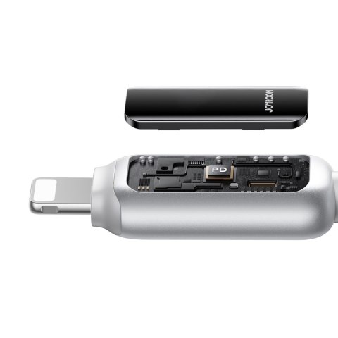 Kabel przewód USB-A - iPhone Lightning 3A 1.2m - biały