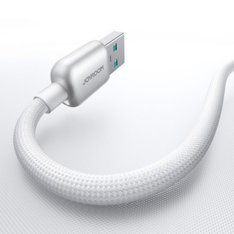 Kabel przewód USB-A - iPhone Lightning 3A 1.2m - biały