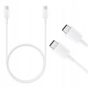 Kabel przewód USB-C Samsung EP-DA905BWE 3A 1m - biały