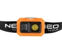 LATARKA CZOŁOWA COB LED 500LM, AKUMULATOROWA, USB NEO