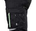 SPODNIE ROBOCZE MIX&MATCH CZARNE, ROZMIAR XXL NEO