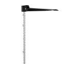 Waga kolumnowa ze wzrostomierzem 30 x 40 cm 2 m 200 kg / 0.1 kg