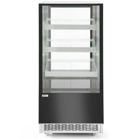 Witryna chłodnicza przeszklona ekspozycyjna 3 półki 300 l 480 W