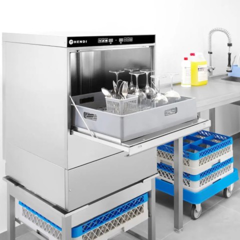 Zmywarka barowa do szkła szklanek + dozownik + pompa kosz 40x40cm 230V 3 PROGRAMY