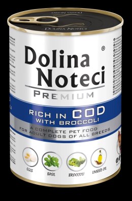 Dolina Noteci Premium Dorsz Z Brokułami 400g