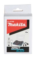 ZESTAW NASADEK 1/4'' IMPACT BLACK 6 SZT MAKITA