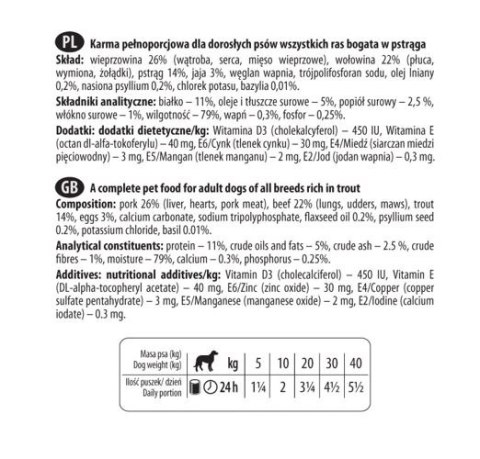 Dolina Noteci Premium Pstrąg 150g