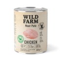 Wild Farm Pate Karma Mokra Dla Psa Z Kurczakiem Bezglutenowa 800g