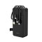 Powerbank K11 Max 30000mAh z wbudowanymi kablami - czarny