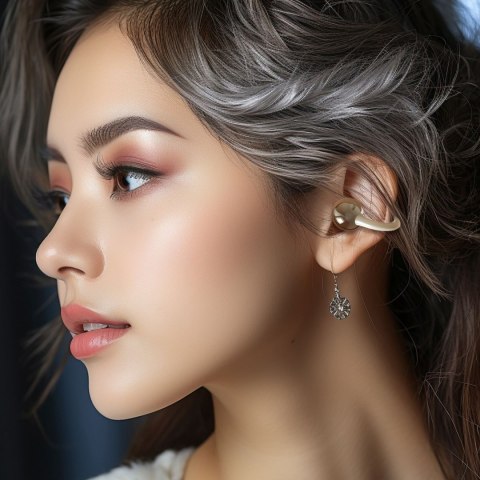 Słuchawki bezprzewodowe U20 TWS Bluetooth - białe