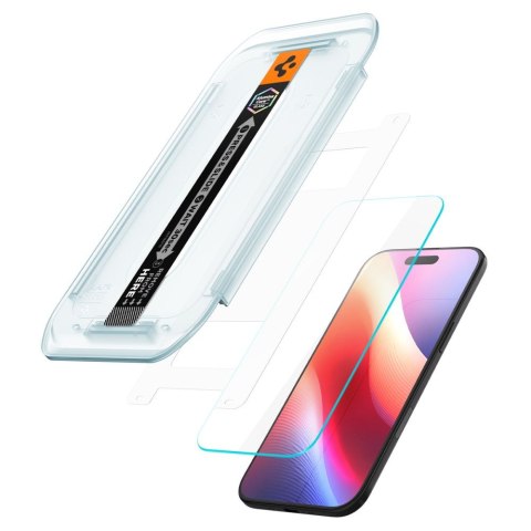 Szkło hartowane z aplikatorem na iPhone 17 Air Glas.TR EZ Fit Pro przezroczyste - 2 szt.