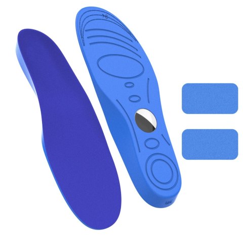 Wkładki do butów z miejscem na lokalizator AirTag 155-170mm - niebieskie