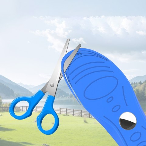 Wkładki do butów z miejscem na lokalizator AirTag 175-190mm - niebieskie