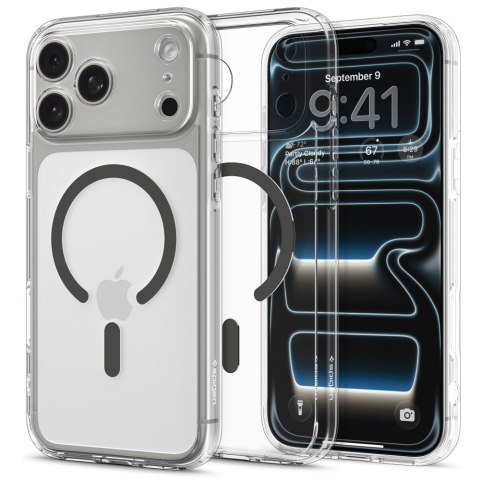 Etui case na iPhone 17 Pro Ultra Hybrid MagSafe - przezroczysto-szare
