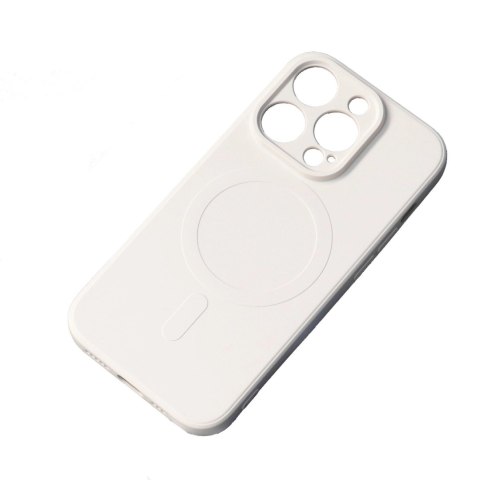 Etui ochronne plecki na Samsung Galaxy A36 5G MagSafe Silicone Case - beżowe