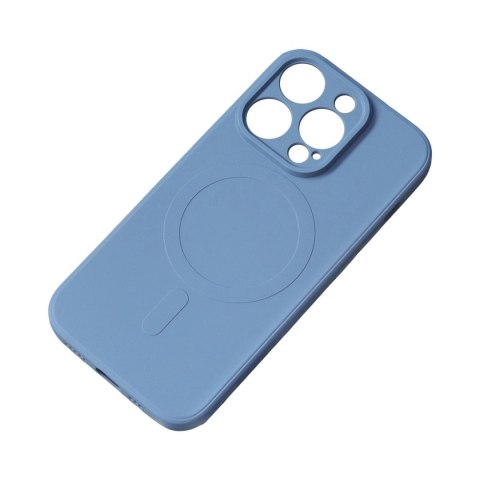 Etui ochronne plecki na Samsung Galaxy A36 5G MagSafe Silicone Case - niebieskie