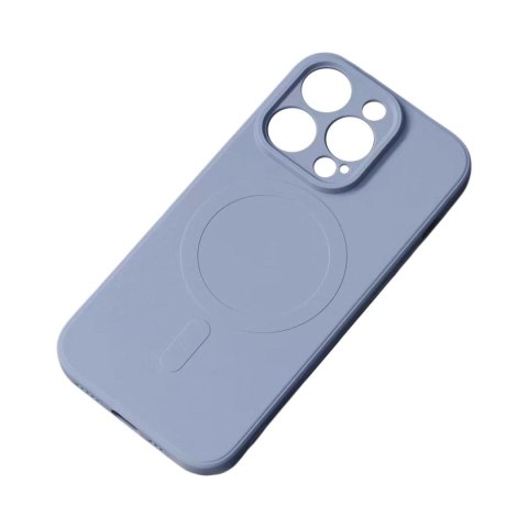 Etui ochronne plecki na Samsung Galaxy A36 5G MagSafe Silicone Case - szare