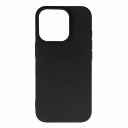 Etui plecki silikonowe na iPhone 17 Pro MagSafe Liquid Silicone Case - czarne