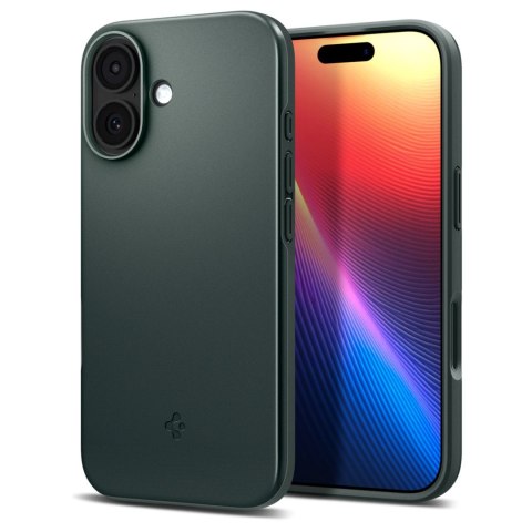 Etui pokrowiec case na iPhone 17 MagSafe Thin Fit - zielone