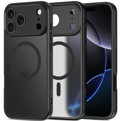 Etui pokrowiec case na iPhone 17 Pro Max MagSafe BasicMag - czarny mat