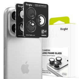 Osłona aparatu na iPhone 17 Pro / 17 Pro Max Camera Frame Protector czarne - 2 szt.