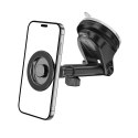 Uchwyt samochodowy do smartfona na kokpit szybę kratkę MagSafe N58 - czarny