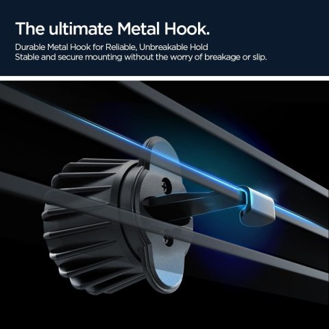 Uchwyt samochodowy do telefonu na kokpit kratkę MagSafe MFT13 - srebrny