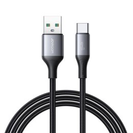 Kabel przewód USB-A - USB-C 3A 2m - czarny