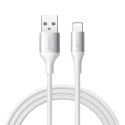 Kabel przewód USB-A - iPhone Lightning 3A 2m - biały