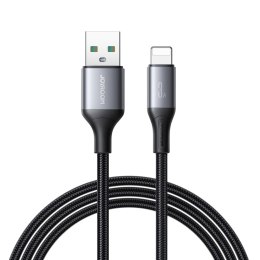 Kabel przewód USB-A - iPhone Lightning 3A 2m - czarny