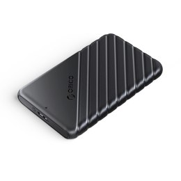 Kieszeń obudowa na dysk 25PW1-U3 2.5'' HDD / SSD USB Micro-B 5Gb/s - czarna