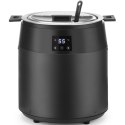 Kociołek termos do zupy elektryczny WATERLESS 10 l 450 W - czarny