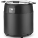 Kociołek termos do zupy elektryczny WATERLESS 10 l 450 W - czarny