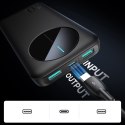 Powerbank JR-PBF12 10000mAh 2.4A 2x USB-A 1x USB-C - czarny
