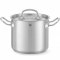 Garnek wysoki z pokrywką Kitchen Line 45 l śr. 400x360 mm