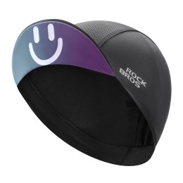 Czapka rowerowa kolarska z daszkiem - czarna