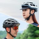 Czapka rowerowa kolarska z daszkiem - czarna