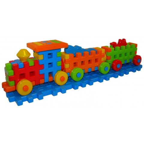 Klocki wesoła ciuchcia