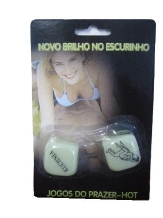 Kostki fluorescencyjne kamasutra 2szt. | MJ317