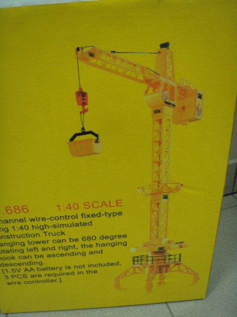 Dźwig sterowany radiowo 49133